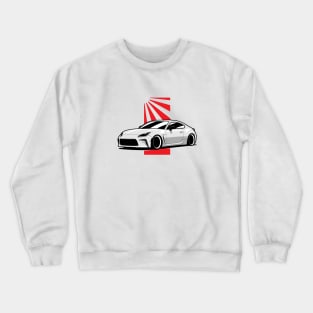 White GR86 JDM Coupe Crewneck Sweatshirt